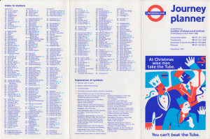[December 1993] Journey planner: At Christmas, wise men take the Tube