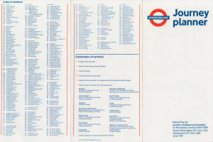 [June 1991] Journey planner