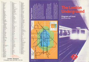[1984: Number 1] Diagram of lines and Zonal map