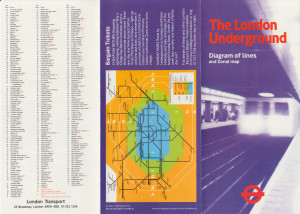 [1983: Number 2] Diagram of lines and Zonal map