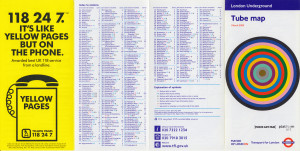 [March 2005] Tube map: You are in London