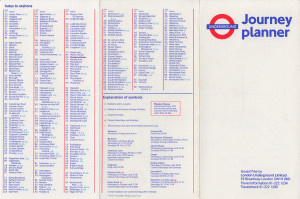 [November 1989] Journey planner