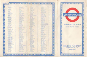 [1959] Diagram of Lines and Station Index