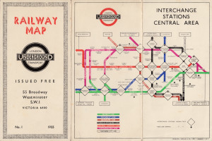 [1935: No 1] Railway Map