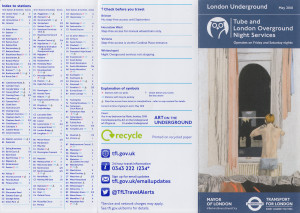 [May 2018] Tube and London Overground Night Services: You in my bedroom