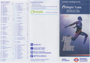 [October 2016] Night Tube: Free The Night