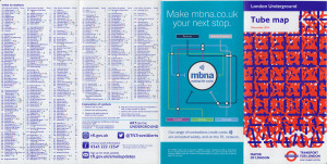 [December 2014] Tube map: From a Single One To Millions: Ink On Paper