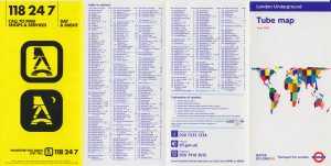 [June 2006] Tube map: Global Underground Map