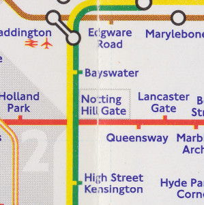 [January 2008] Tube map: Underground Abstract