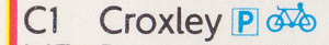 [March 1985: Ref A] Pocket Map (Watford wrongly indexed as C1)