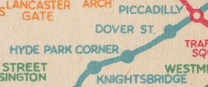 [1932] Map of London’s Underground Railways: Orange Cover