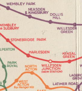 [1929] Map of London’s Underground Railways: Green Cover