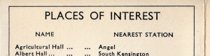 [1934: No 2] Railway Map (Liverpool Street missing)
